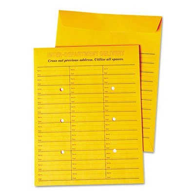Universal Press & Seal Brown Envelope 10x13 - 100 Pack, Office Supplies