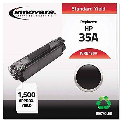 Innovera B435A Remanufactured CB435A (35A) Laser Toner, 1500 Yield, Black Toner