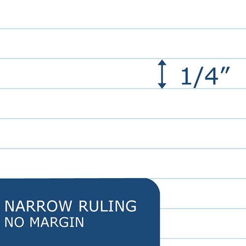 Roaring Spring Recycled Little Green Memo Books, 5"x3", 60 Sheets 15# Recycled White Paper, Narrow Ruled, Fits Neatly in Shirt Pockets, No Bulky Wire (Pack of 48)