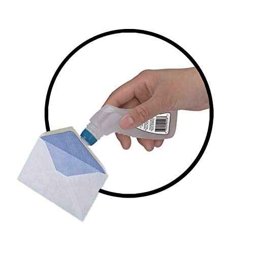 Envelope Moistener with Adhesive ? Clog Free, Fast-Drying, Quickly Seals Envelopes, Non-Toxic - 2.20 fl oz ? Each Bottle Securely Seals Up to 1500 Envelopes (1 Pack)