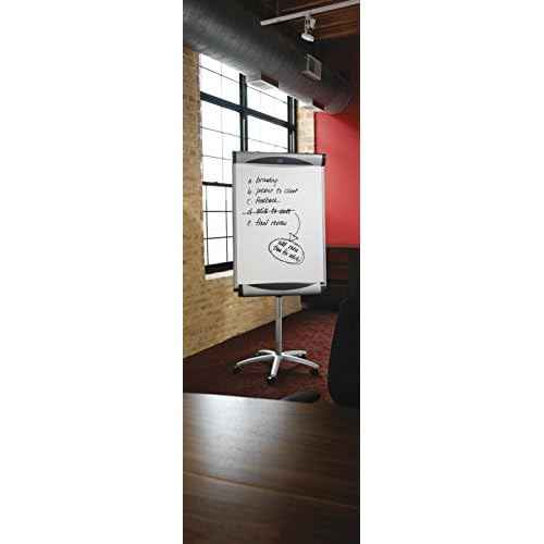 Quartet Easel, Mobile, Magnetic, Whiteboard / Flip Chart, 27 x 41 Inches, Euro Premium (EU2000TE)