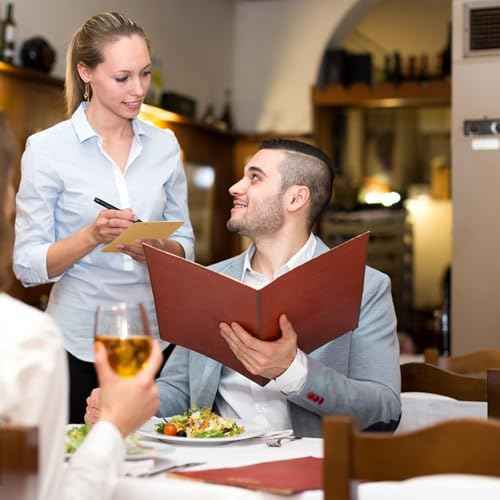 40 Pack Mini Clipboard 6 x 9 Clipboards Bulk, A5 Wood Clipboard Small Clipboards with Low Profile Clip, Memo Size Clip Boards for Home, Office, Classroom Supplies