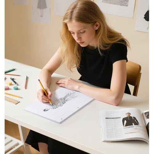 120 Sheets Loose Leaf Binder Paper, 6-Color Wide Ruled Lined Paper, 8¡± x 10.5¡±, 3-Hole Punched Notebook Paper Writing Paper for School Office