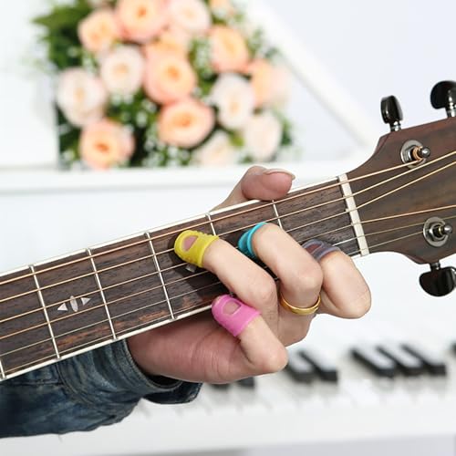 30 Pcs Rubber Finger Guards for Sewing, Thimbles & Hand Protection