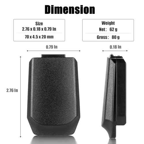 2400mAh Replacement Battery for Symbol MC2100 MC2180 MC21 MC2080 Scanner,Part NO.BTRY-MC21EAB0E and 82-150612-01.