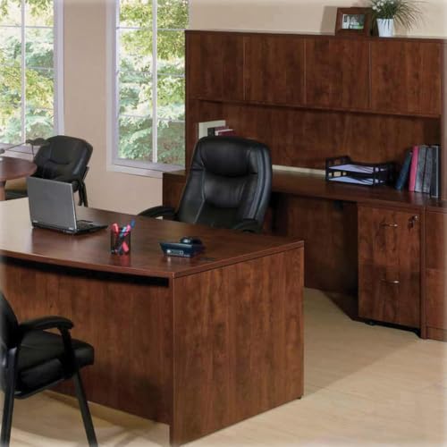 Lorell Essentials Cherry Bridge 47.3 x 23.6 x 29.5 in Office Bridge
