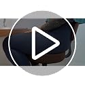 FREEKYROCK Black Adjustable Drafting Chair with Footrest & Back Support