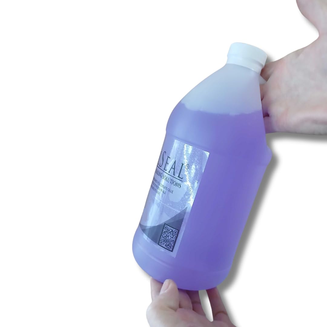 PB 608-0 E-Z Seal Sealing Solution Genuine Compatible IDEALSEAL Half Gallon (64 oz) of Sealing Solution DM Series Mailing Systems (1-Half-Gallon)
