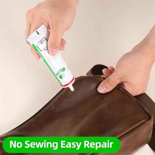 Leather Glue,Adhesive Clear,Permanent£¬ Strong, Waterproof£¬for Sofas, Car Seats, Purses, Professional Leather Repair and bonding, 2 oz.