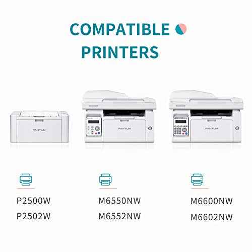 PANTUM PB-211 Black Toner Cartridge Compatible P2200, P2500W, P2502W, M6500NW, M6550NW, M6552NW, M6600NW, M6602NW Series, Yeilds up to 1600 Pages