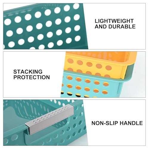 4PCS Turn in trays classroom,Paper trays,Classroom Baskets, Paper baskets Organizational Solution for Office and School