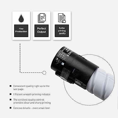 TN514 TN514K Black Toner Cartridge, 1-Pack A9E8130 TN-514K TN 514 TN516 TN515 TN513 TN512 TN324 TN326 Replacement for Konica Minolta Bizhub C458 C558 C658 308E 368E 454E 458E 554E 558E 658E Printer