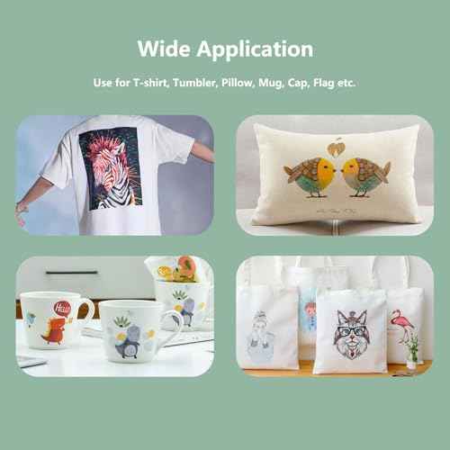 T49M 4¡¿140ML T49 T49M Sublimation Ink for SureColor F170 F570 Printer (T49M1 Black, T49M2 Cyan, T49M3 Magenta, T49M4 Yellow, 4 Pack)