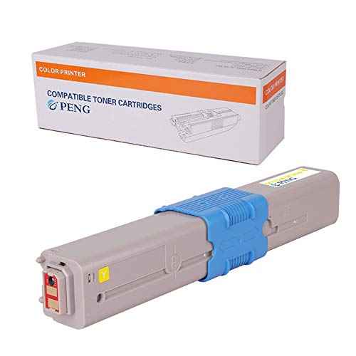 Compatible Toner Cartridge for Oki C332dn C332 MC363dn MC363 Replacement for 46508701 Yellow 3,000 Pages£¨1PACK