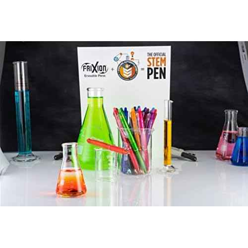 Pilot FriXion Clicker Erasable Gel Pens, Fine Point (0.7mm), Burgundy Ink, 14-Pack - Refillable, Smooth Writing Pens for School, Journaling, and Office Use