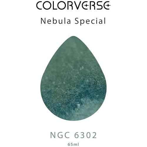Colorverse Fountain Pen Ink Blue Butterfly Nebula 65ml & NGC 6302 15ml Dye-Based Ink
