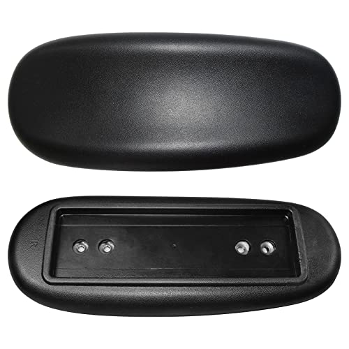 MySit Office Chair Armrest Replacement Pads, 4" or 5.5" Mounting Hole – Pair