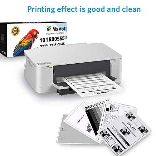 MxVol Compatible WorkCentre 3335 3345 Phaser 3330 Drum Unit 101R00555 for Xerox Phaser 3330 DNI WorkCentre 3335 DNI 3345 DNI Printer Drum Cartridge, High Capacity 30,000 Pages (NO Toner)