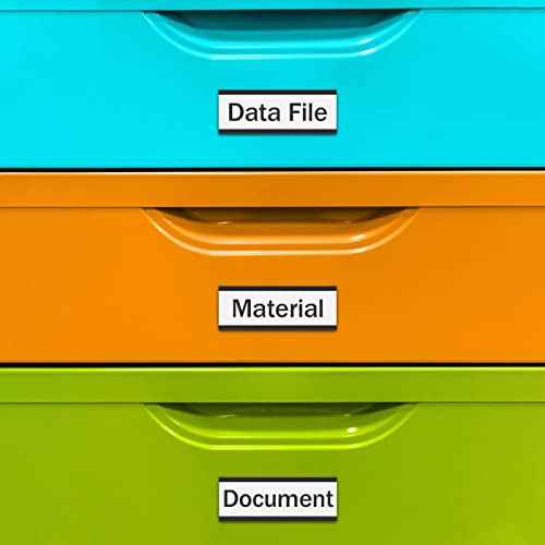 300 Pieces Magnetic Label Holders Channel Labels Racks Magnetic Card Holders with Protective Films and Replacement Strips for Metal Shelf, Filing Cabinet, Mailbox, Whiteboard (1 x 2 Inch)
