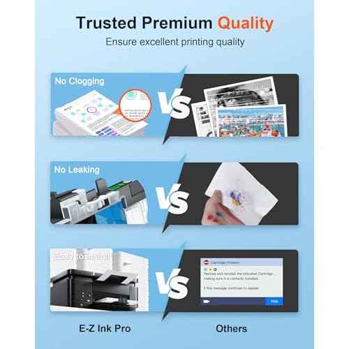 E-Z Ink Pro LC3013 LC3011 Compatible Ink Cartridge Replacement for Brother LC3013XL LC3011 LC-3013 Compatible with MFC-J491DW MFC-J497DW MFC-J895DW MFC-J690DW (2 Black, 1 Cyan, 1 Magenta, 1 Yellow)