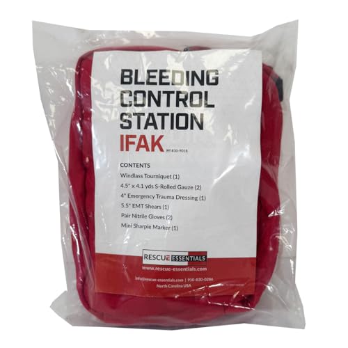 Bleeding Control Station IFAK (Individual) by Rescue Essentials