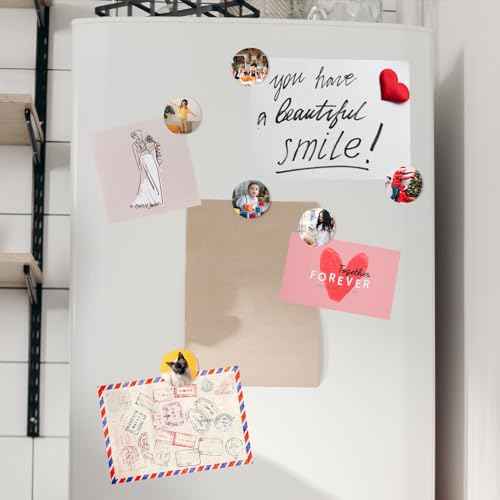 Muka 100Pcs 2 Inch Round Sublimation Blank Aluminum Sheets, Aluminum Board Heat Transfer for Breastpin, Scalable Badge Holder, Photo Tray, Collapsible Phone Holders