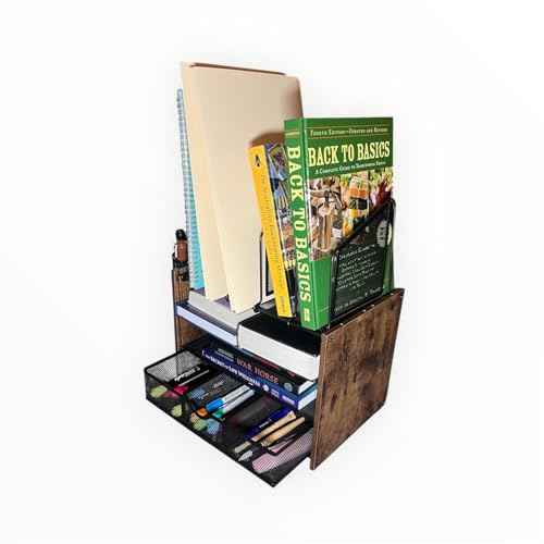 Premium Desk Organizer ? Multi-Compartment Office Storage Tray, Desktop Organizer for Pens, Notebooks, Accessories ? Durable, Space-Saving and Stylish Desk Organizer for Home & Office