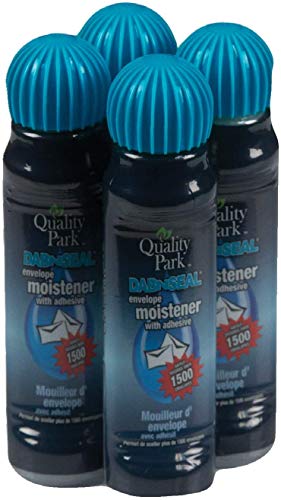 Quality Park 50ml Clear Envelope Moistener - Fast-Drying Sealant for High-Volume Mailing
