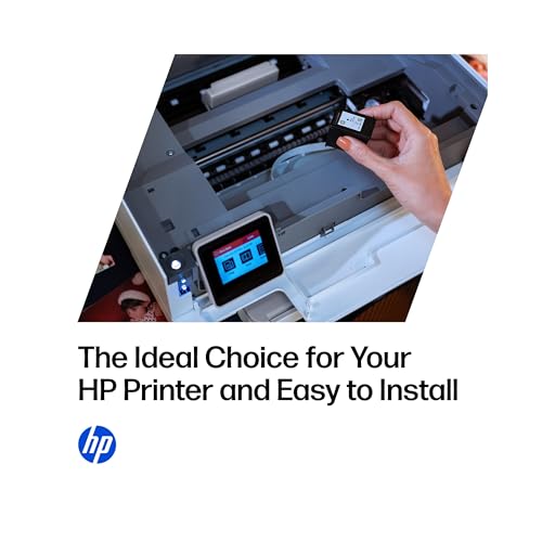 HP 902XL Black + Cyan Magenta Yellow Ink Cartridges for OfficeJet & Pro Printers (Black XL + CMY)