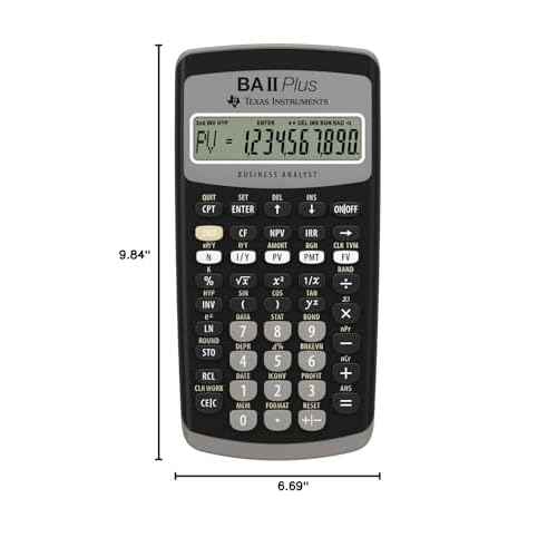 (Texas Instruments) Advanced Financial Calculator (BA II Plus)