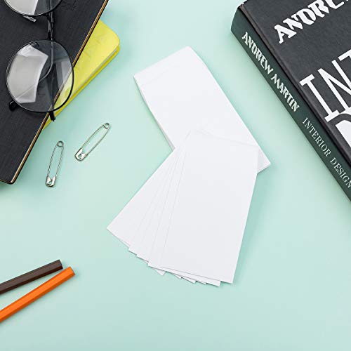 Small Coin & Seed Envelopes 200 Pack White 2 1/4 x 3 1/2 Inch Self-Sealing