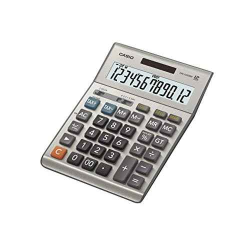 Casio DM-1200BM ? Business Desktop Calculator with Cost/Sell/Margin & Tax Keys | Extra-Large 12-Digit Display, Kickstand | Ideal for Office & Finance Use