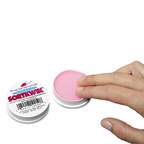 Sortkwik Fingertip Moistener - Pink, 3/8 oz, Medical Hand Hydration