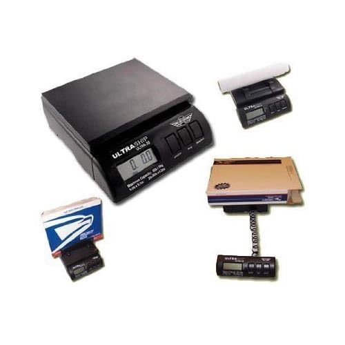 My Weigh UltraShip 55 lb Digital Postal & Kitchen Scale with Removable Display