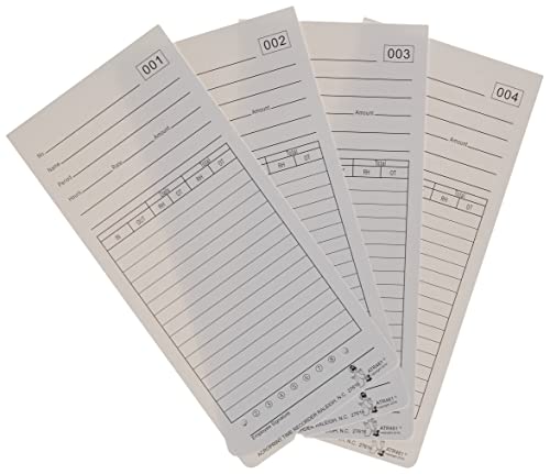 Acroprint Time Cards for ATR480 Time Clock - Pack of 50