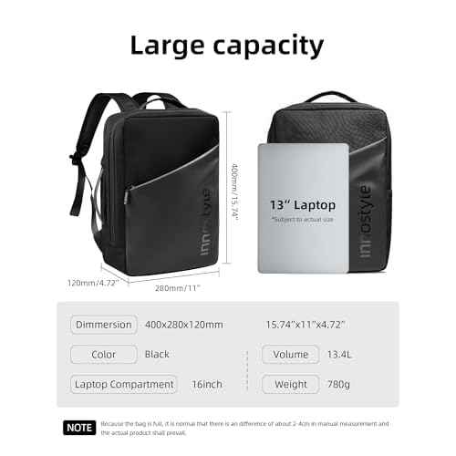 Laptop Backpack for Women Men Travel 16inch Laptop Compartment Bag Everyday Computer Backpack with Handle for Macbook Water Resistant Daypack for Business,College,Airpland Approved