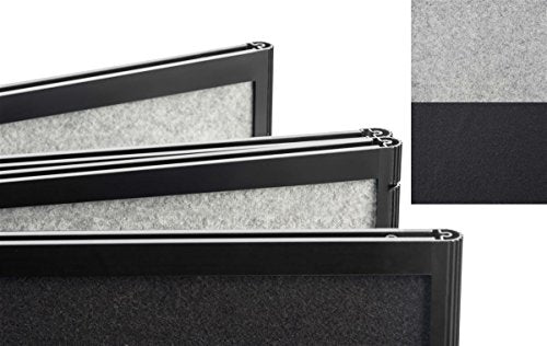 Displays2go Trade Show Presentation Board Without Lights - Double-Sided Foam Display