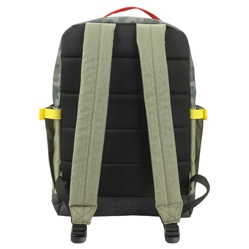 Bioworld Jurassic Park Logo 16" Tan & Camo Backpack