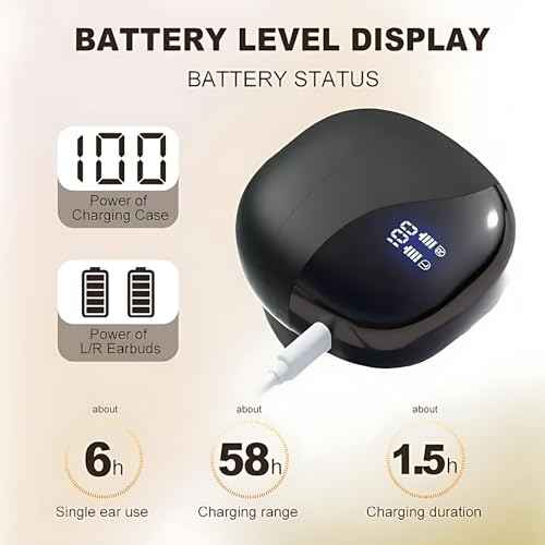AI Translation Earbuds Real Time,144 Language Translator Earbuds,Bluetooth 5.4 Translation Headphones,Accents translating Earbuds with Charging Case for Travel, Learning,Business