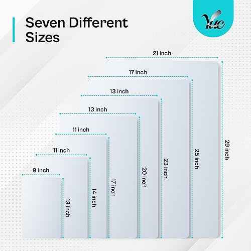 25x17 inch Magnetic Dry Erase Board for Refrigerator - Fridge Whiteboard - Magnetic White Board