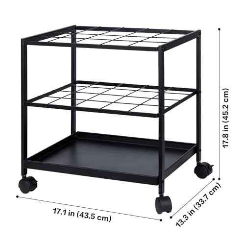 Blueprint Storage Rack Cart - 20 Slots Metal Blueprint Holder with Double-Layer Grids Ensures Secure, Non-Slip Storage, Organizing Posters, Architectural Plans, and Artwork Stably. (20 Slots)