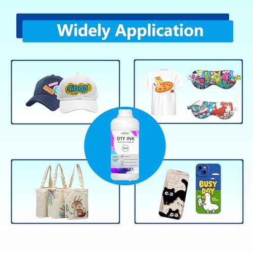 APRONE DTF Ink White 1000ML - Premium Transfer Printer Ink for Printhead ET-8550 L1800 L805 R2400 P400 P800 XP15000 Printers, Heat Transfer Printing Direct to Film T-Shirt Printing