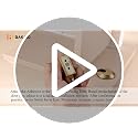 Bak Bo Magnetic Door Stopper Retractable Floor Catch with 0.4 in Extension (Black, MB-1) – Adhesive & Screw Installation