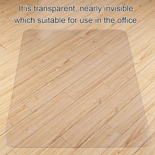 Vicwe Chair Mat for Hardwood Floor, 46¡± x 72¡± Large Office Chair Mats, Clear Floor Protector Mat, Easy Rolling Chair Mats for Office Home, Easy to Clean (Rectangle)