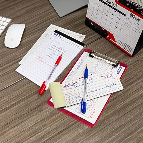 BAZIC 50-Set Cash or Rent Receipt Book, 2-Part Carbonless, 6-Digit No., 1-Pack