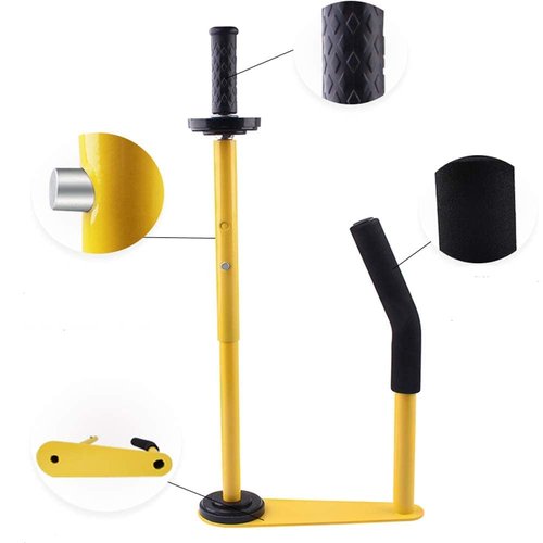 VOTOER Pallet Stretch Film Packing Machine Shrink Wrap Dispenser Holder for 18 inch and 20 inch, Yellow
