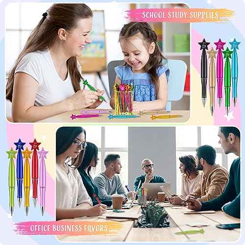 Seajan Star Pens Bulk You're a Star Ballpoint Pen Student Gifts from Teachers Employee Appreciation Gift for Halloween Thanksgiving Birthday Party School Team Coworker Office Home Supplies(200 Pcs)