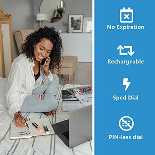 Phone Card for International & Domestic Calls, Prepaid Calling Card for Any Phones & Payphones | $25 USD