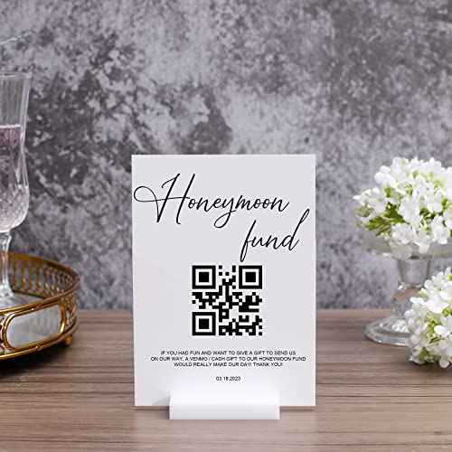 UNIQOOO 3" White Acrylic Stand | 20 Pack 3mm Slot Wedding Sign Holders, Perfect for Wedding, Table Number, Exhibition, Office, Restaurant, Business