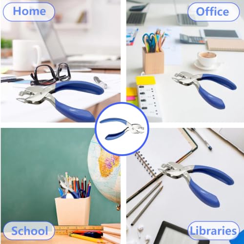 TDYBASE 2-Pack Staple Remover, Ergonomic Blue - Quick & Easy Paper Quicker, Office/School